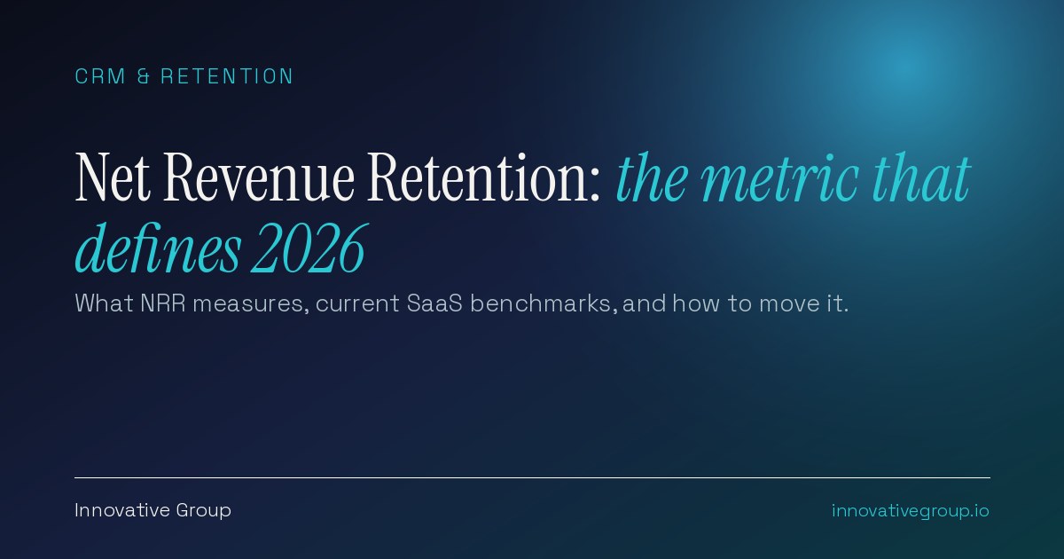 Net revenue retention (NRR): what it measures, 2026 benchmarks, and the levers that move it
